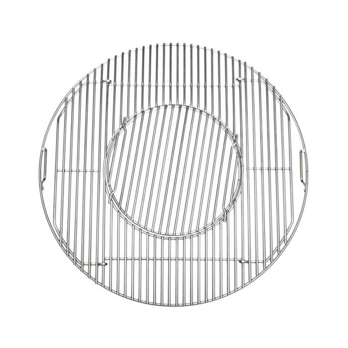 Weber OEM Stainless Steel 24-Inch Cooking Grate & Insert Weber OEM Stainless Steel 24-Inch Cooking Grate & Insert
